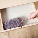Stainless Steel Dusting Brush Microfiber Extend Stretch Household Cleaner