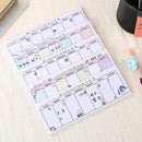 Weekly Planner Agenda Material Escolar Caderno 2018 School Papeleria Stationery