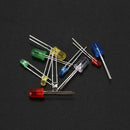 200 pcs 3mm 5mm LED Light diode White Yellow Red blue Green Assortment Kit  K1H5