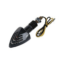 2 Motorcycle Motorbike Arrow Amber Light Indicator 12V