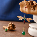 Fashion Asymmetric Earrings Personality Retro Temperament Earrings National