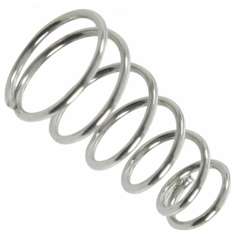 50pcs Chrome Single Coil Pickup Screws & Adjust Height Springs For Fender G