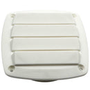 2pcs Marine Louvered Vents Round 4 Inch Hose Hull Air Vent Boat [White]