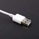 2 Pieces x White USB universal Android phone charging data cable Mini USB c