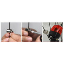2PCS IPX4 Waterproof Self-Powered Bicycle Bike Tail Light LED Rear Light