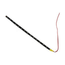 4 x flexible 15 LED Strip Light 30cm Orange Waterproof for Car Motorcycle