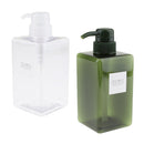 2x  Plastic Empty Dispenser Pump Bottle for Lotion Shampoo Foaming Hand Soap