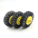 1 piece 150x40mm x M14 P180 Nylon Abrasive Wire Polishing Brush Wheel for W