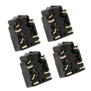 4 Packs Replacement 3.5mm Port Parts Headphone Socket for XBOX ONE S Controller