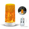 LED Flame Effect Simulated Nature Fire Light Bulb E27 Decoration Hot Lamp N0U1