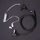 Covert Acoustic Tube Earpiece PTT MIC w/ Indicator Light for Baofeng Retevi A