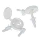 1pcs Plastic Toilet Seat Screws Fixings Fit Toilet Seats Hinges Repair Tools N3C