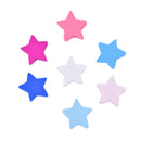 30PCS Color Star Wooden Beads Spacer Wood Beads Making DIY Pendant Bead JewelrOZ