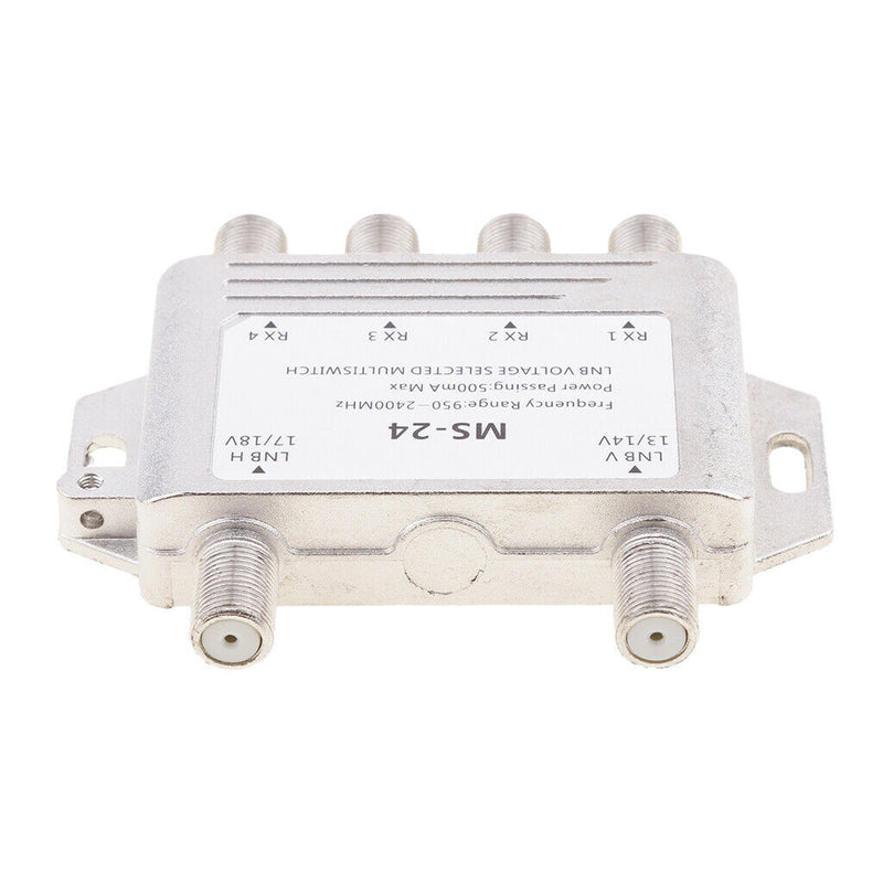 DirecTV 2x4 Multi-Switch 4 Output Ports DTV FTA 2 X 4 Multiswitch Dish