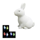 2Pcs Color Changing Cute Rabbit-Shaped LED Night Light Decoration Bedside L