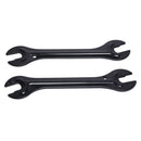2 Pcs 13/14mm and 15/16mm Size Bike Head Open End Axle Hub Cone WrenchSpanne â„–[