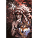 5D DIY Full Drill Diamond Painting Cross Stitch Embroidery Kit (Indian10)