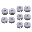 10 Pieces Metal Bobbin Spool Industrial Household Sewing Machine Fastenings Tool