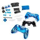 Metal Plated Full Housing Shell Case Button Set Kit For
