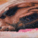 5D DIY Full Drill Square Diamond Painting Sad Dog Cross Stitch Embroidery