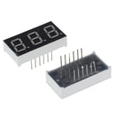 5 Pcs Common Cathode 12 Pin 3 Bit 7 Segment 0.4" Red LED Display Digital Tu G9W2