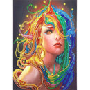 5D DIY Special Shaped Diamond Painting Beauty Pattern Cross Stitch Ornament