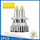 H7 LED Headlight Bulbs, 24 CSP 8 Sides 360 Degree Car Led Lighting, 120W 18 Q9B6