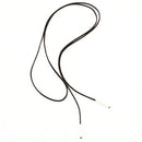 Fashion Women Punk Gothic Style Long Chain Black Necklace Jewelry Y2I6