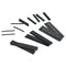 328x Black Weatherproof 2:1  Shrink Sleeving Tubing Tube Assortment Kit