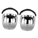 2x 3-Snap Bubble Shield Visor Flip Up Wind Shield Lens for