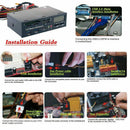 Multifunctional Media Panel 5.25 inch Computer Front Dashboard with SATA/eS U5F8