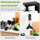Spoon Hanging Wall Hanger Racks Holder Kitchen Organizer Hooks Self