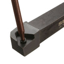 100mm SER1010H11 Lathe Threading Turning Tool Holder +11ER 1/4''AG60 Insert Kits