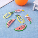 2pcs Kids Cute Colorful Fruit Hair Clip Snap Hairpin Hair Accessories (E) A