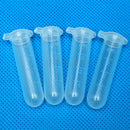 50Pcs 5ml Plastic Centrifuge Lab Test Tube Vial Sample Container Bottle with Cap