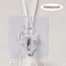 Strong Transparent Suction Cup Sucker Wall Hooks Hanger for Kitchen Bathroo M1H9