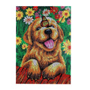 5D DIY Full Drill Special Shaped Diamond Painting Cute Dog Embroidery Kits