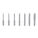 7pcs Magnetic S2 Steel Ball End Hexagon Head Hex Screwdriver Bits Drill