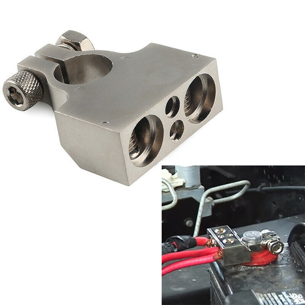 Car Battery Clip Connector  0/4/8 Gauge Battery Terminals with Shims Tool