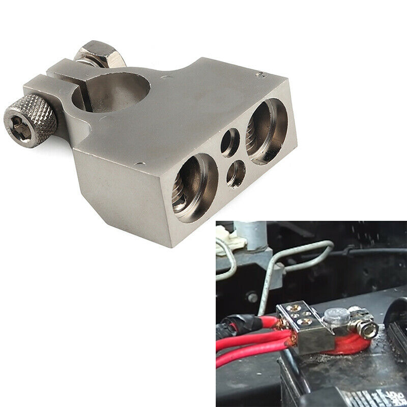 Car Battery Clip Connector  0/4/8 Gauge Battery Terminals with Shims Tool