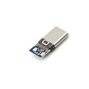 2pcs USB 3.1 Type C Male DIY Solder Cable Plug Socket Attached PC Board SMT ~ï¼ˆ
