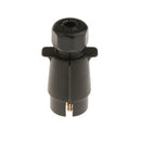 7 Way Round Trailer Plug Light Adapter for RV Connector Boat RV