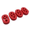 4 Pieces Of Insulating Rubber Mounting Hook Pipe Mounting Bracket Drain Pipe 2