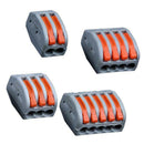 40PCS Wire Connector PA66 Orange 17.6*10.2*2.3 Function Useful
