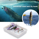 4pcs Feather Insect Shaped Metal Fishing Lure Fishing Bait Tackle