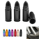 4 Pack Tire Valve Caps  Premium Metal Tire Valve Stem Caps Dust Proof Covers