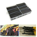 130pcs Boxed Black 3:1 With Glue Waterproof Double Wall Heat Shrinkable  New