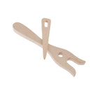 4x Wood Knitting Fork Lucet