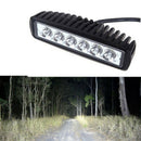 1x 6LED 18W Super Bright Car Spotlight DRL Daytime Running Driving Fog Light