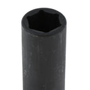 Square 1/2inch 6 Point Hex Ratchet Socket Adapter 21mm Impact Tool 150mm Long